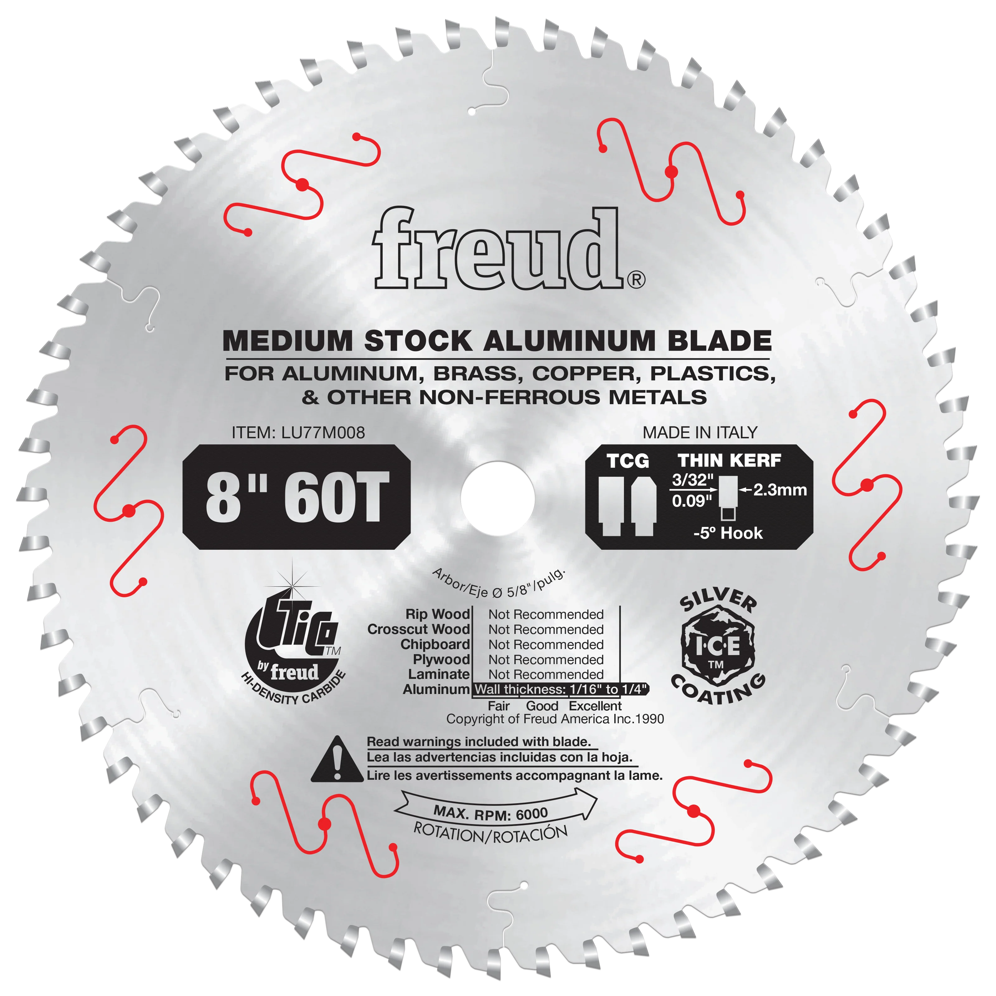Freud Thin Kerf Non-Ferrous Metal Blade