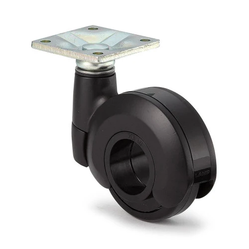 Sugatsune Plate Type Caster Black