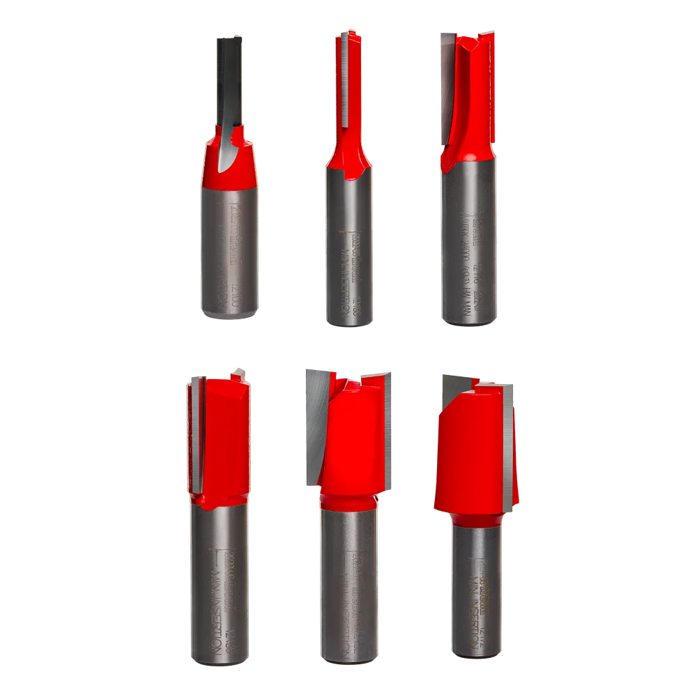 Freud 6 Piece Straight Bit Set