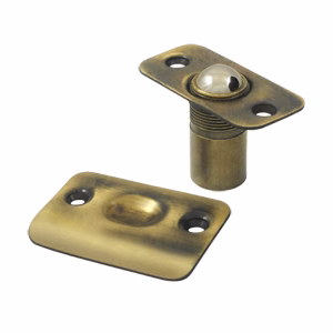 Deltana Ball Catch Packed Size 2-1/8″ x 1″ 2-1/8″ x 1-3/8″ Strike Antique Brass Round Corners Style