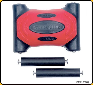 Fast Cap Ergonomic Laminate Roller With Interchangable Rollers