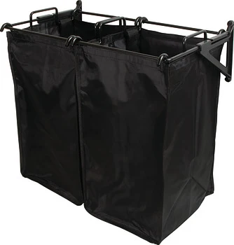 Hafele Tilt-Out Hamper With Removable Bag Black 24″ Width