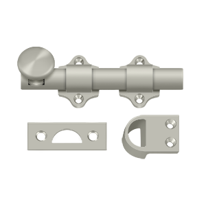 Deltana 4″ Dutch Door Bolt Heavy Duty, Satin Nickel