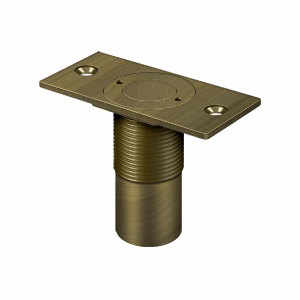 Deltana Dust Proof Strike Adjustable 2-7/8″ x 1-3/8, Antique Brass