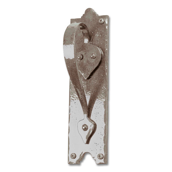 Quiet Glide Hand Forged Handle, Satin Nickel, #4