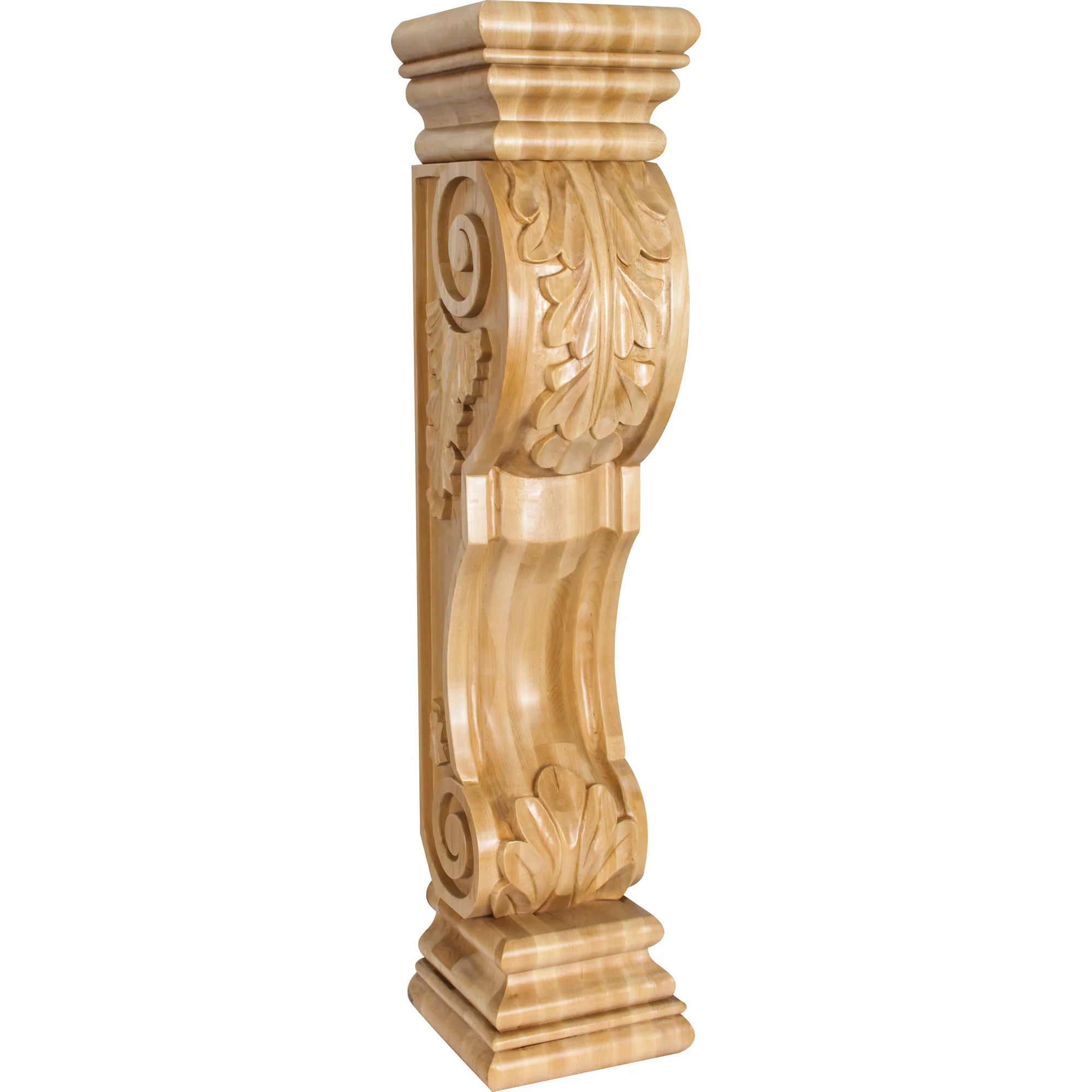 Hardware Resources Acanthus Fireplace Corbel Cherry 36″ Length