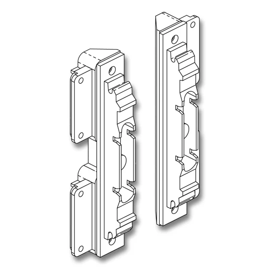 Blum Aventos HS/HL/HK Arm Assembly Mounting Plate Set, Narrow