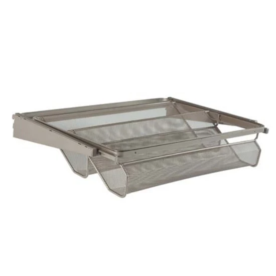Closet Culture Shoe Rack Kit, Champagne Nickel