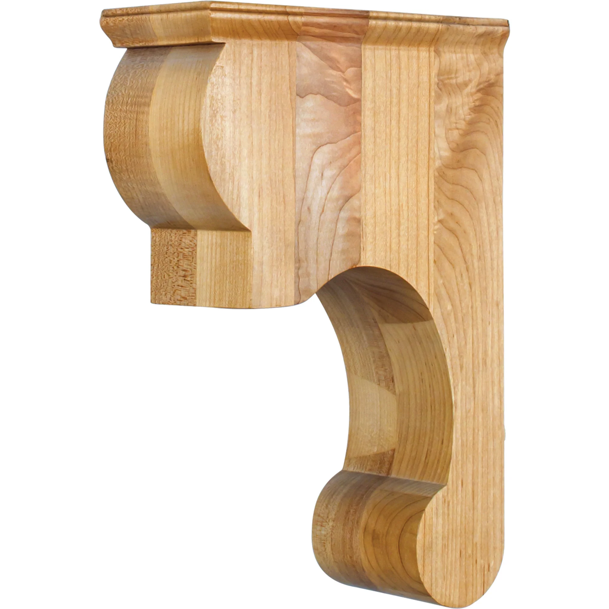 Hardware Resources Scrolled Smooth Corbel Alder 11-3/4" Length