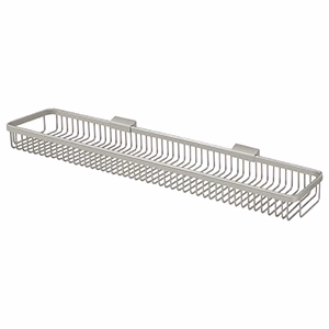 Deltana Retangular Wire Basket Satin Nickel 28-1/2″ Length