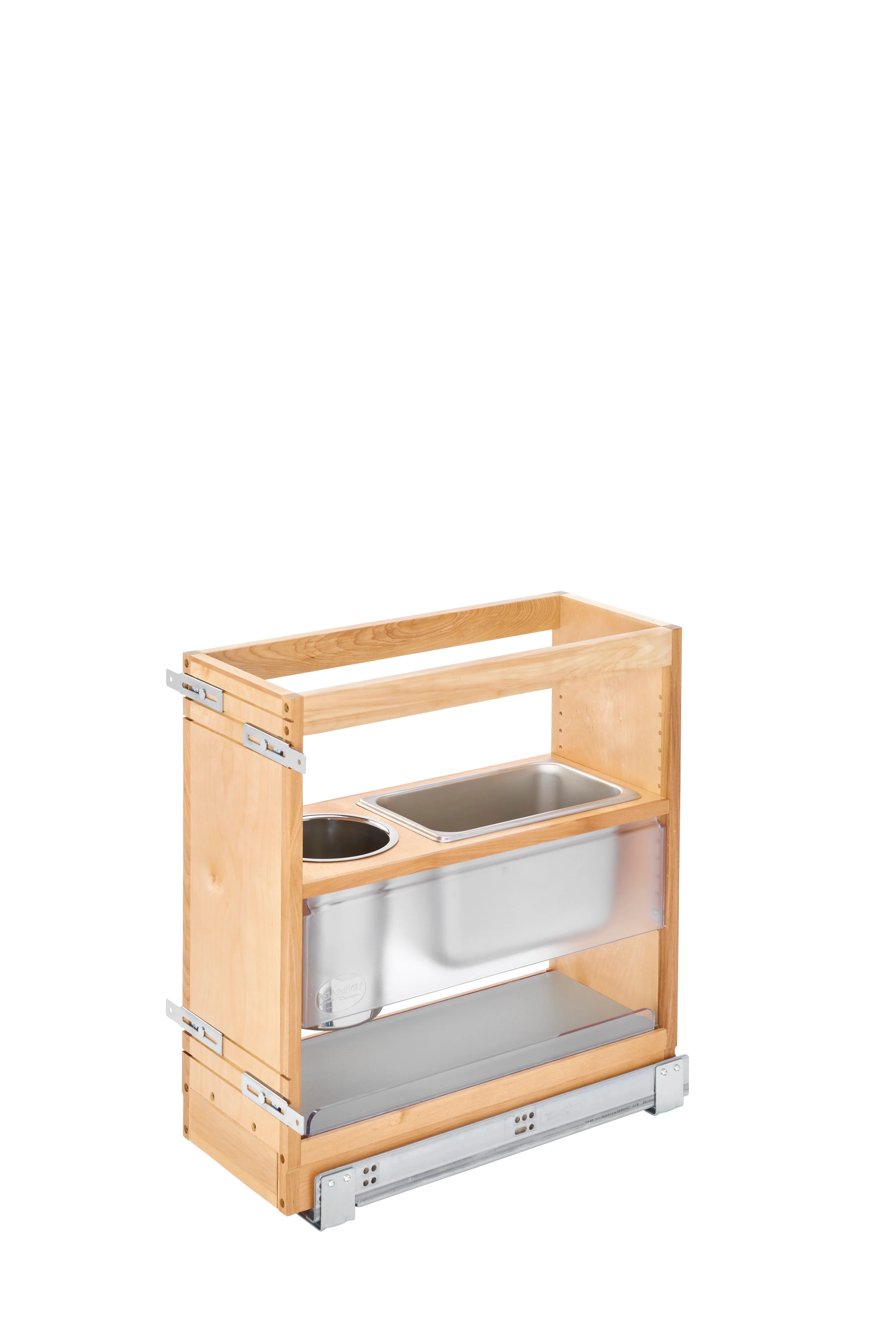 Rev-a-shelf Wood Pullout Vanity Grooming Organizer
