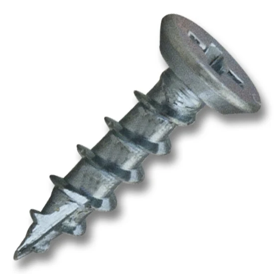 #6 Screw Flat Head Coarse Thread #2 Phillips Type 17 Point 5/8″ Length Zinc, Multiples of 100