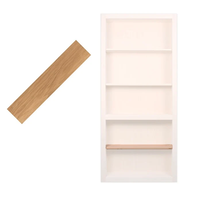 Invisidoor Shelf Unfinished