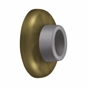 Deltana Wall Mount Concave Flush Bumper 2-1/2" Diameter