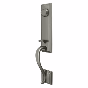 Deltana Backset 2-3/8″ 2-3/4, Antique Nickel, Dummy
