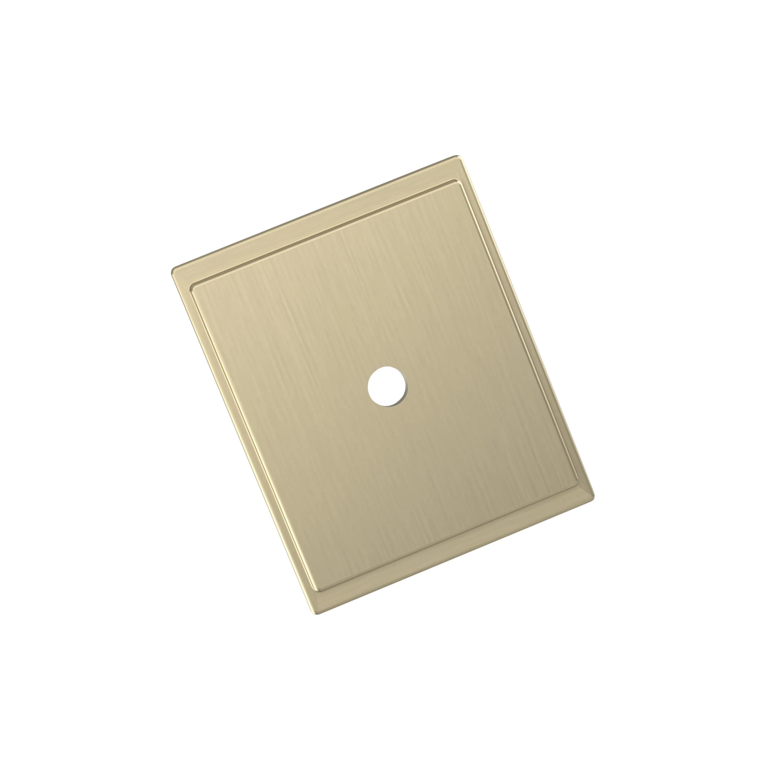 Amerock Maymont Backplate For Knob 1-5/8″ Length, Golden Champagne