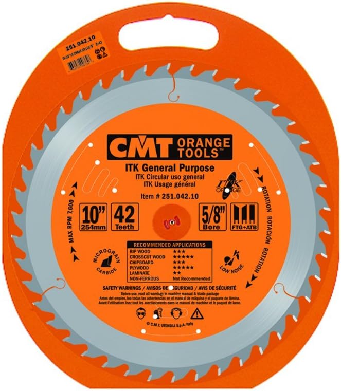 CMT Saw Blade Case 12″ Orange