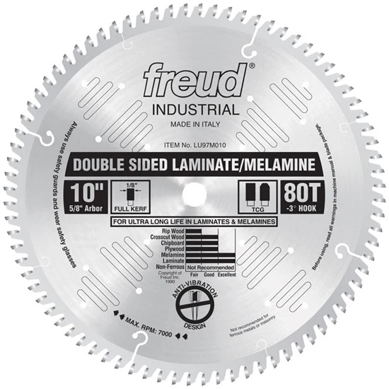 Freud Double Sided Laminate/Melamine Blade
