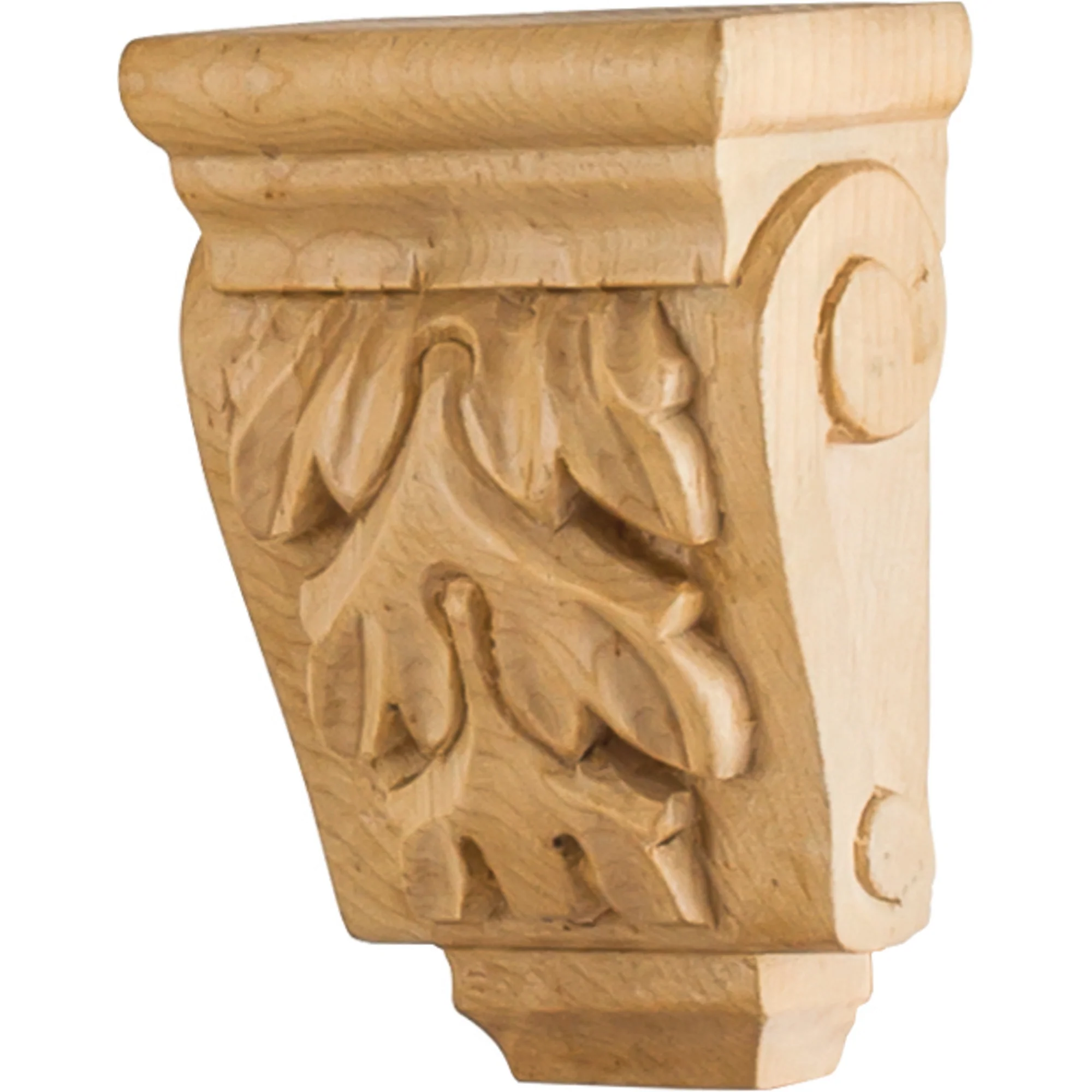 Hardware Resources Mini Acanthus Corbel Cherry 4-1/4" Length