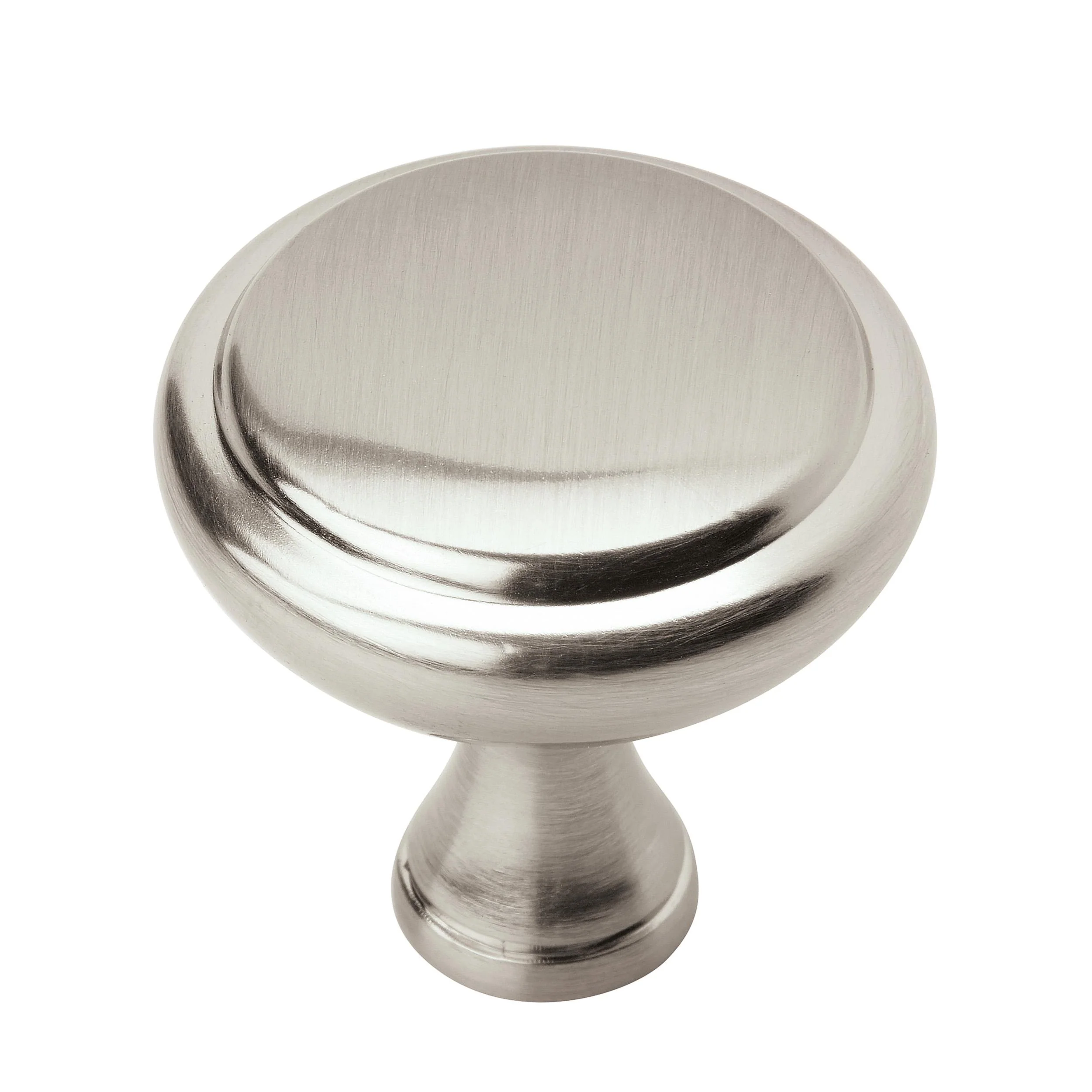 Amerock Arden Knob 1-1/4″ Diameter, Satin Nickel