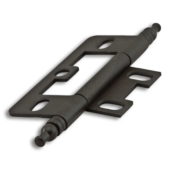 Schaub Hinge Non-Mortise Minarette Tip Solid Brass, Oil Rubbed Bronze