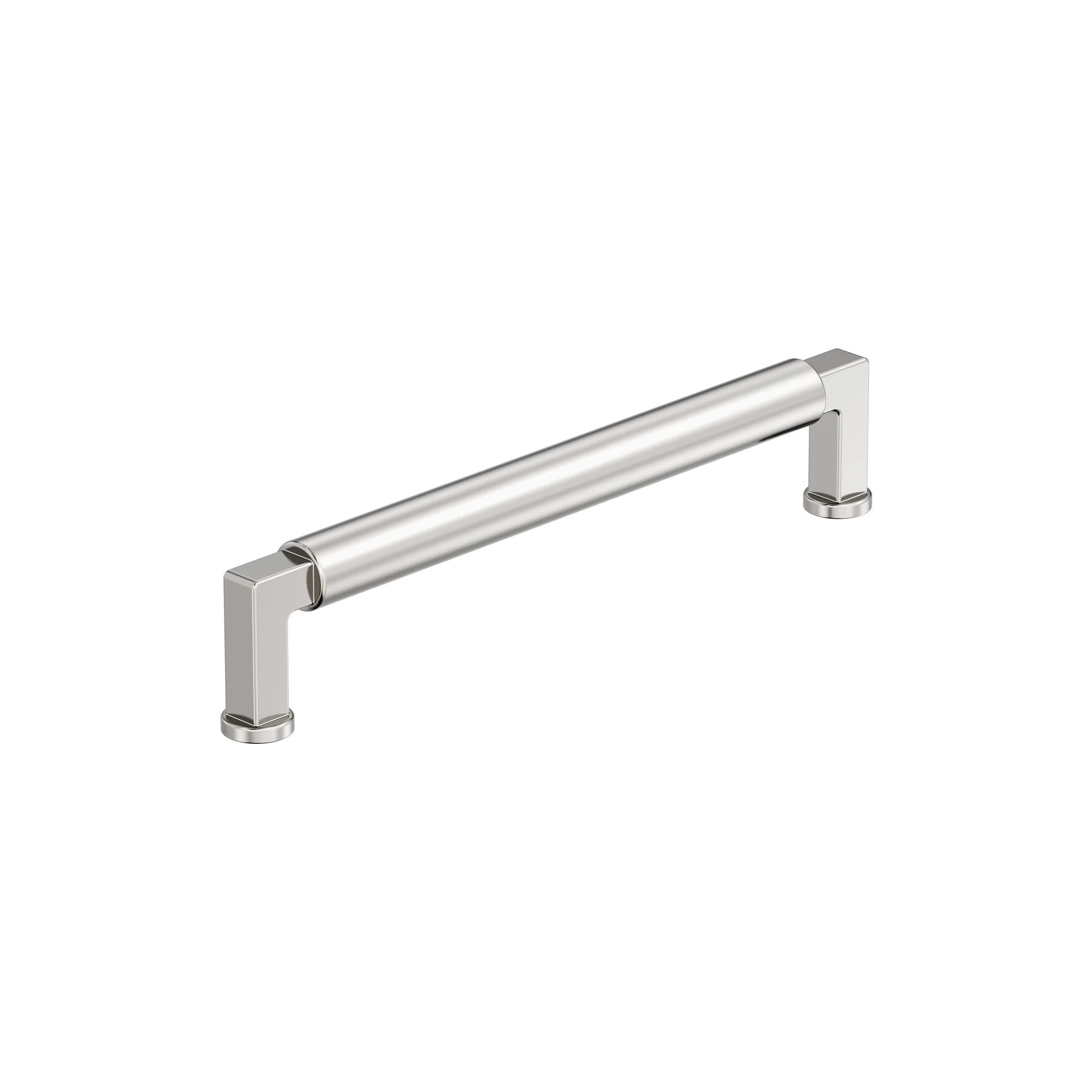 Amerock Balon Pull 6-5/16" Center To Center, Polished Nickel
