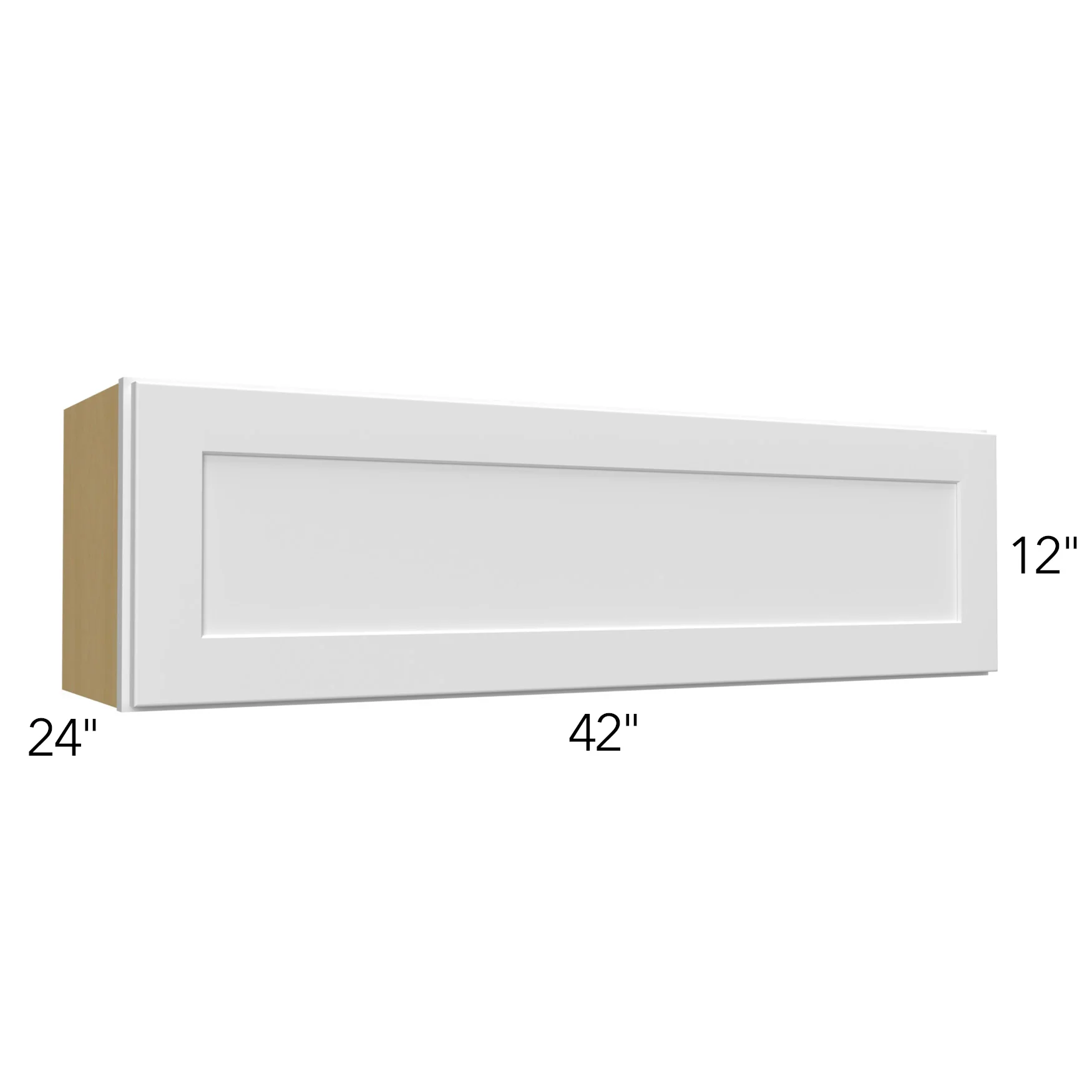 Wall Refrigerator Lift-Up Cabinets 42 W X 12 H X 24 D – Fusion by Fabuwood
