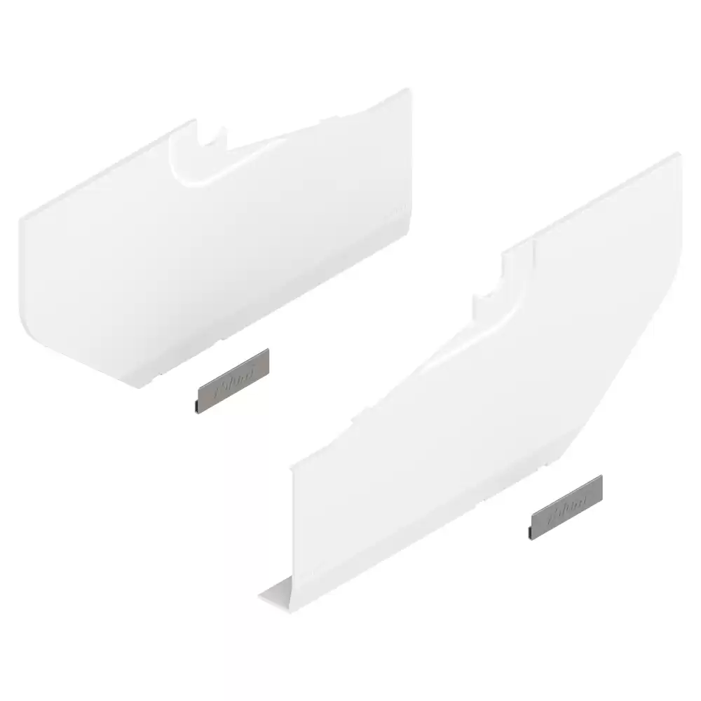 Blum Aventos HS Cover Set, Silk White