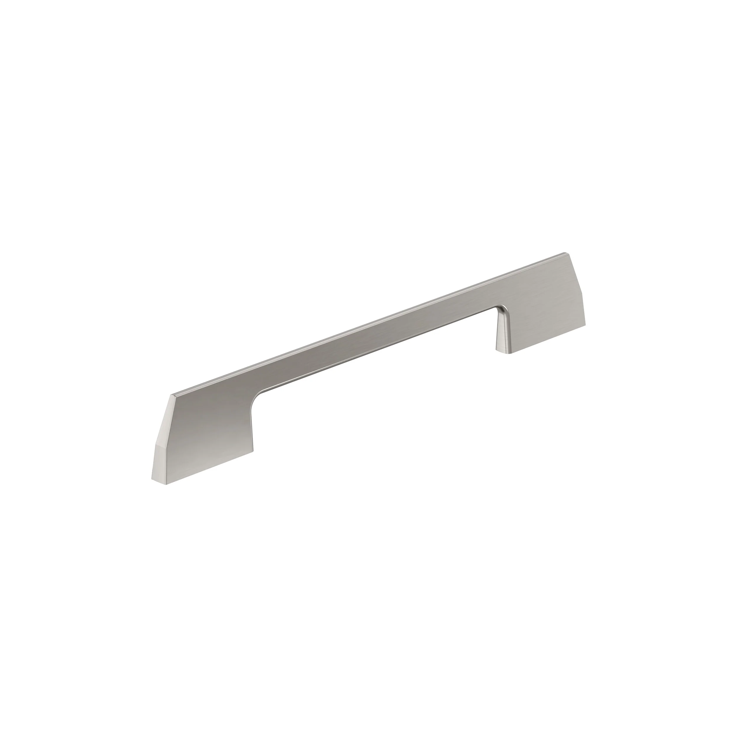 Amerock Angle Pull Satin Nickel 6-5/16″ Center to Center