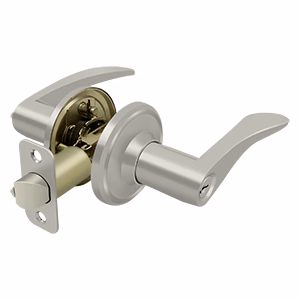 Deltana Backset 2-3/8″ 2-3/4, Satin Nickel, Left, Entry