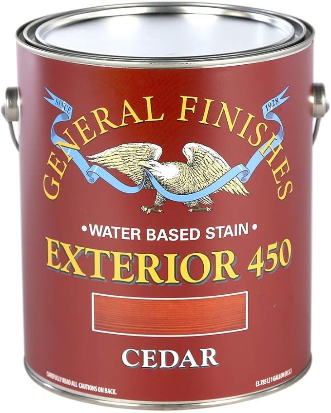General Finishes Exterior 450 Stains, Cedar, Gallon