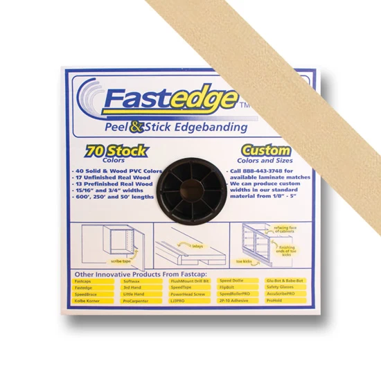 Fastedge PVC 15/16″ PSA Roll, 250 foot, 15/16″