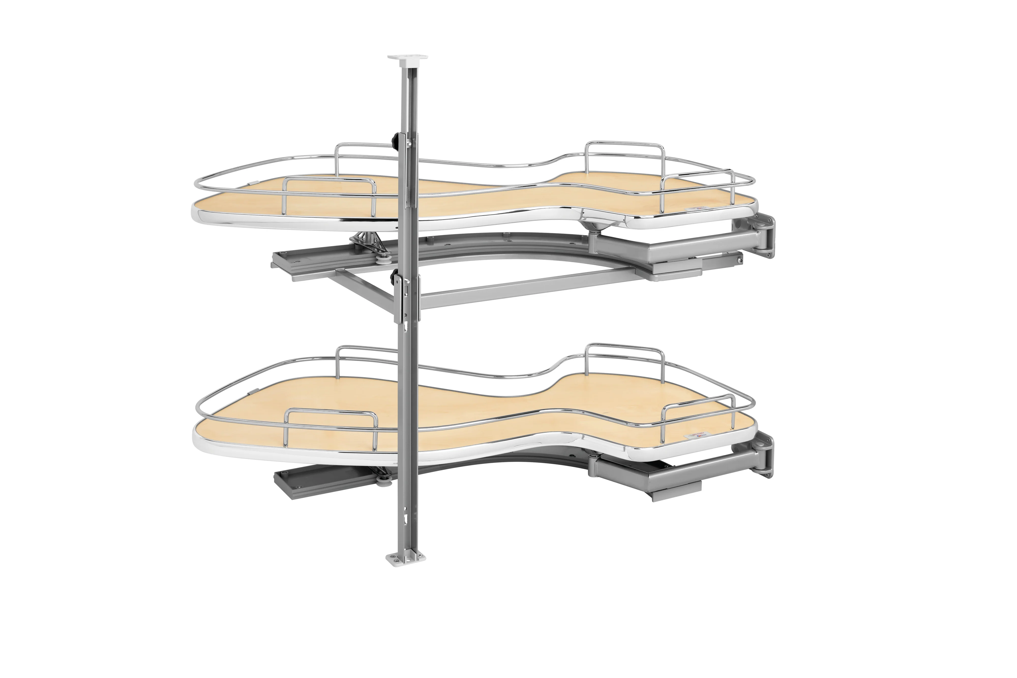 Rev-a-shelf Cloud Blind Corner Organizer 15″ Opening Width Right Opening Direction Maple