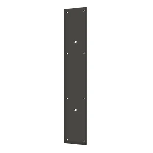 Deltana Push Plate For Door Pull Oil Rubbed Bronze 10″-20″ Pull Size