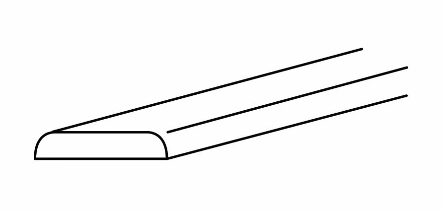 Furniture Base Molding 4-1/2 W X 96 H X 3/4 Th – Doric by TA Cabinetry