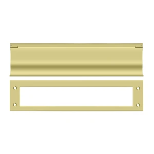 Deltana Mail Slot Heavy Duty, Polished Brass