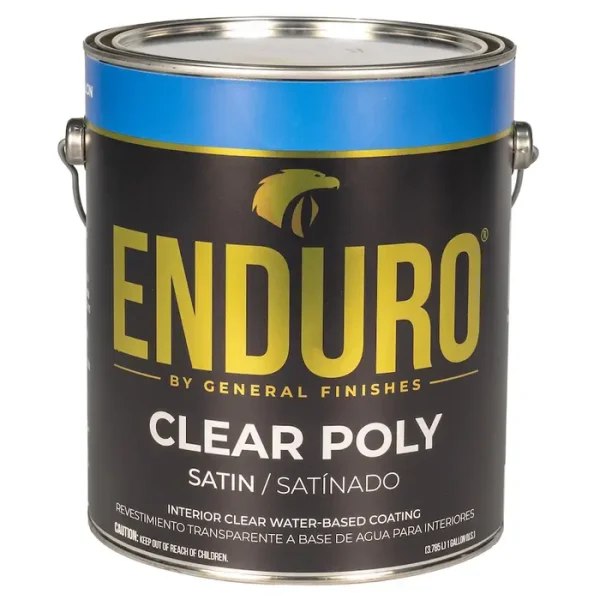 Clear Poly Enduro Clear Poly, Satin, Gallon