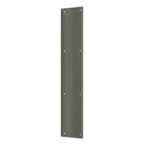 Deltana Push Plate, Antique Nickel, 3-1/2″ x 20″