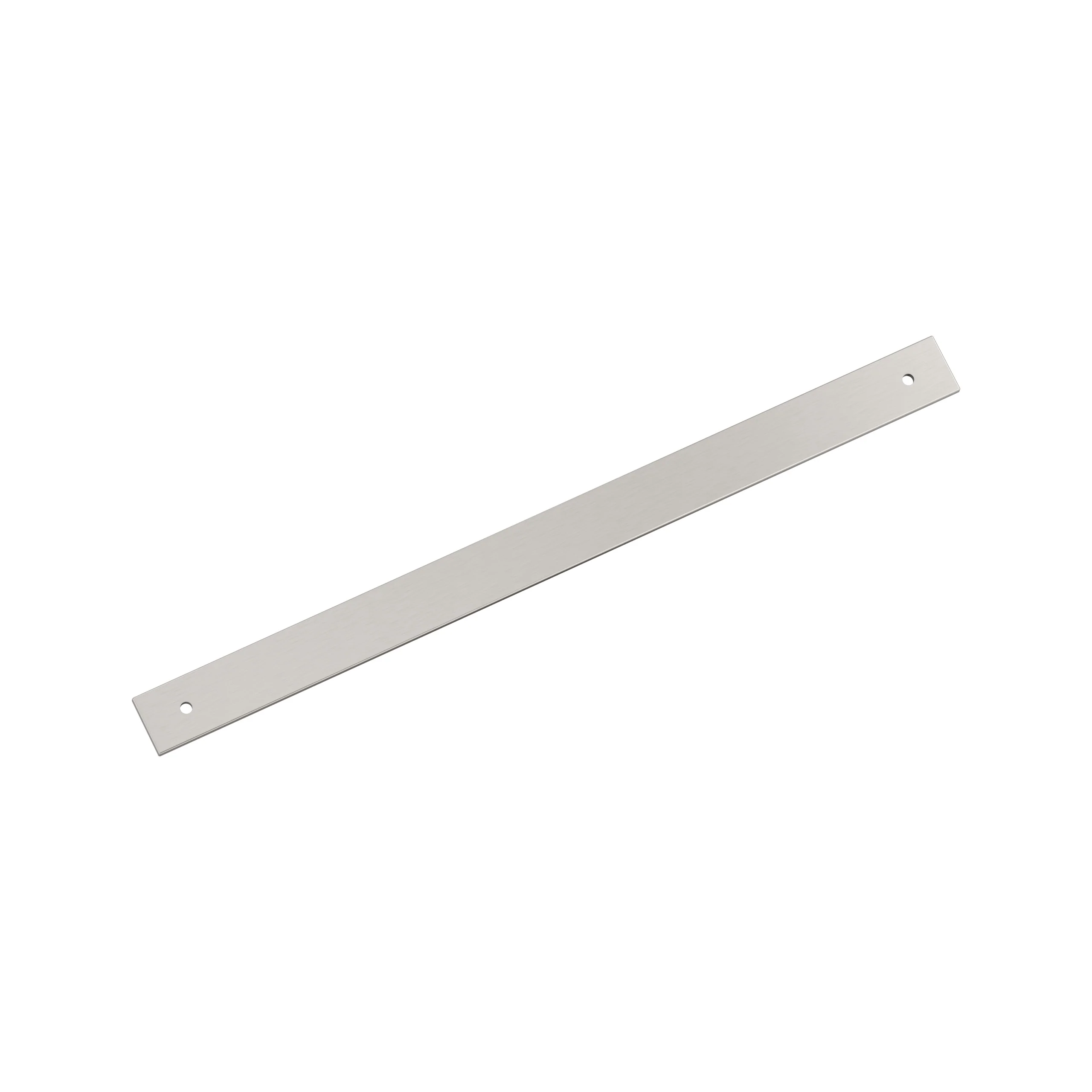 Amerock Ladera Backplate 12-5/8″ Center To Center, Satin Nickel