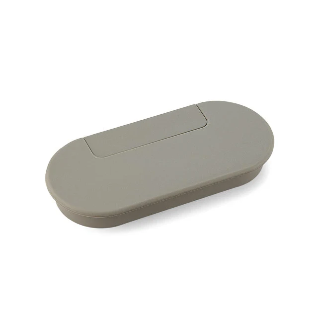 Sugatsune 166.5 mm x 75 mm Cable Grommet Gray