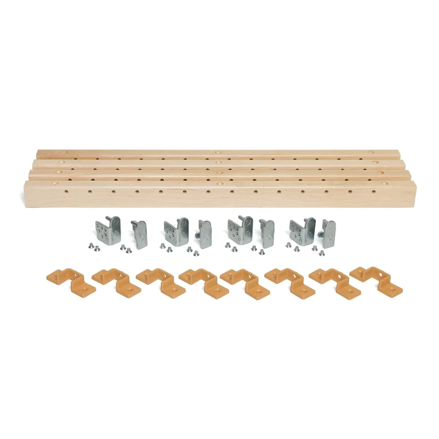 Century Components X-Series Pilaster Kit For Adjustable Roll-Out Shelves 1" Width 20-7/8" Length