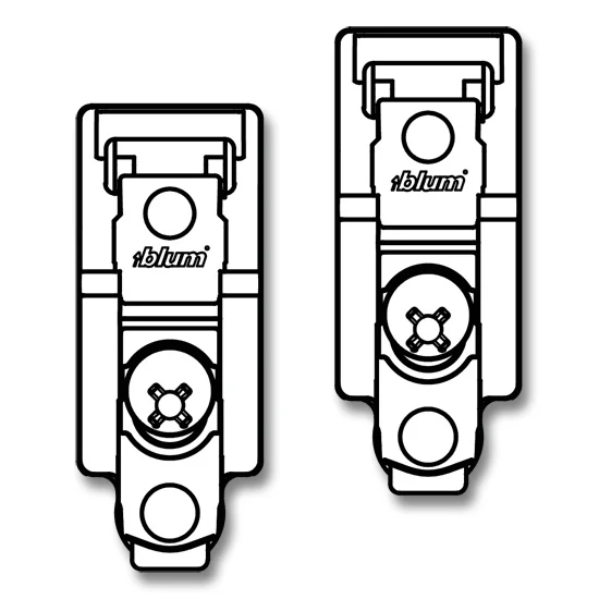 Aventos HF Hardware Set For Wood Or Wide Aluminum Door