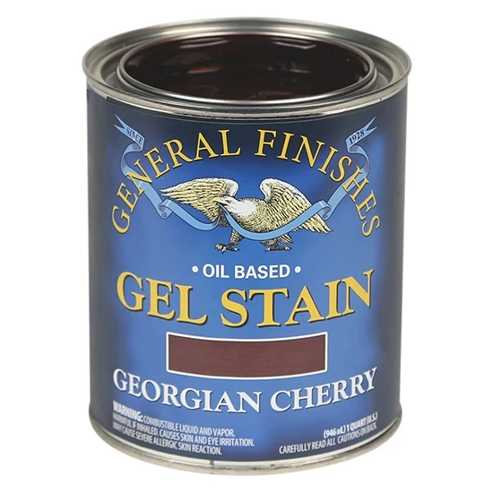 General Finishes Gel Stain, Georgian Cherry, Pint