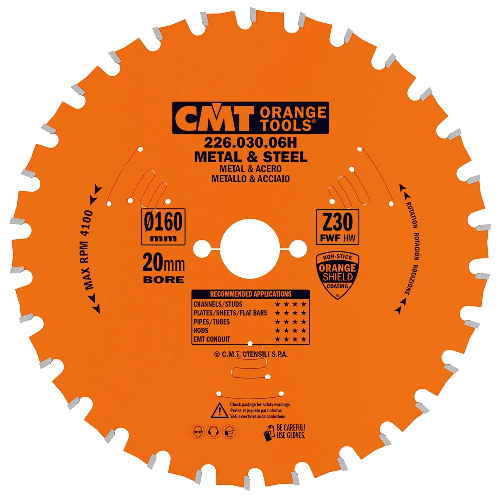 Industrial Dry Cut Steel Saw Blade 7-1/4″ Diameter
