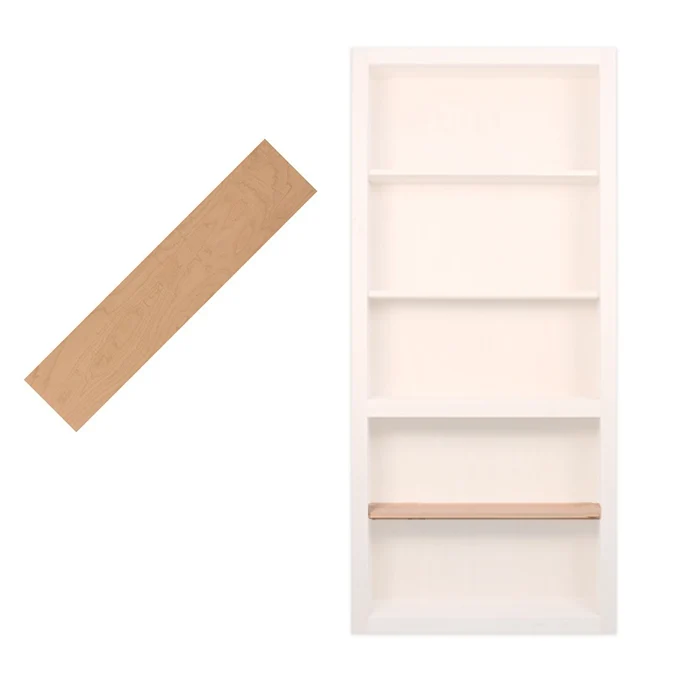 Invisidoor Shelf Unfinished