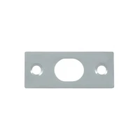Deltana Strike Plate For 12″ Extension Flush Bolt, Chrome
