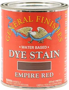 General Finishes Dye Stains, Empire Red, Pint
