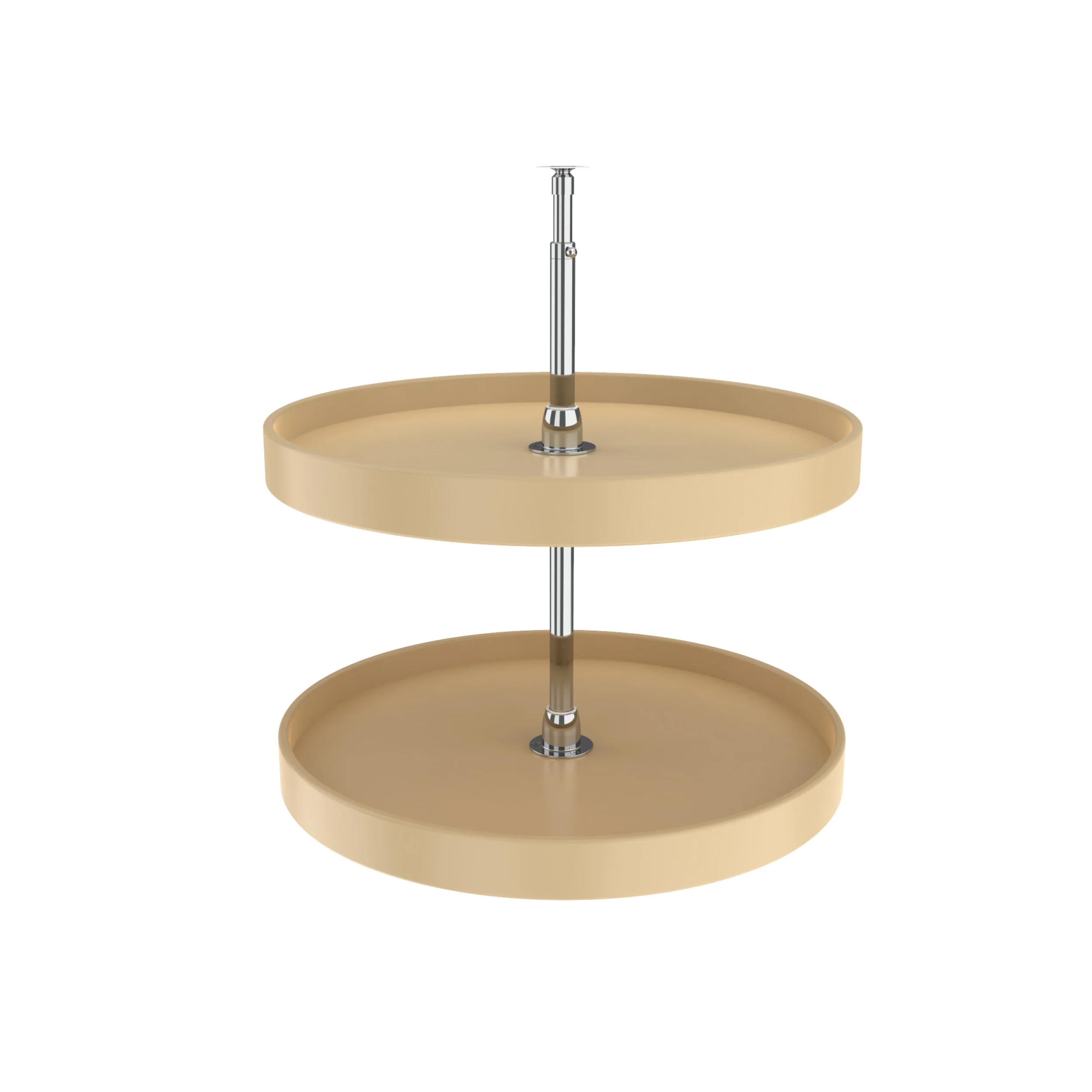 Rev-a-shelf Classic 2-Shelf Full Circle Lazy Susan Set For Base Cabinets, 24″