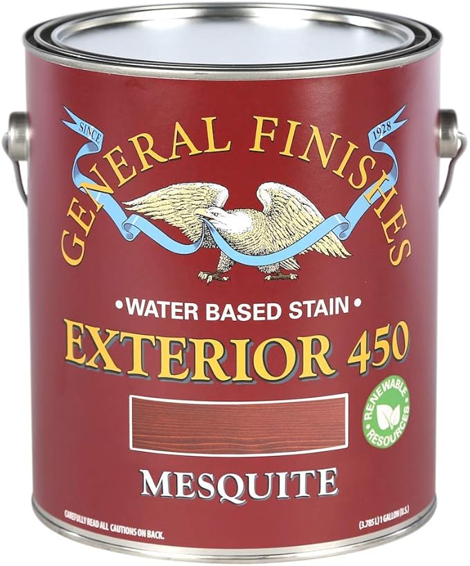 General Finishes Exterior 450 Stains, Mesquite, Gallon