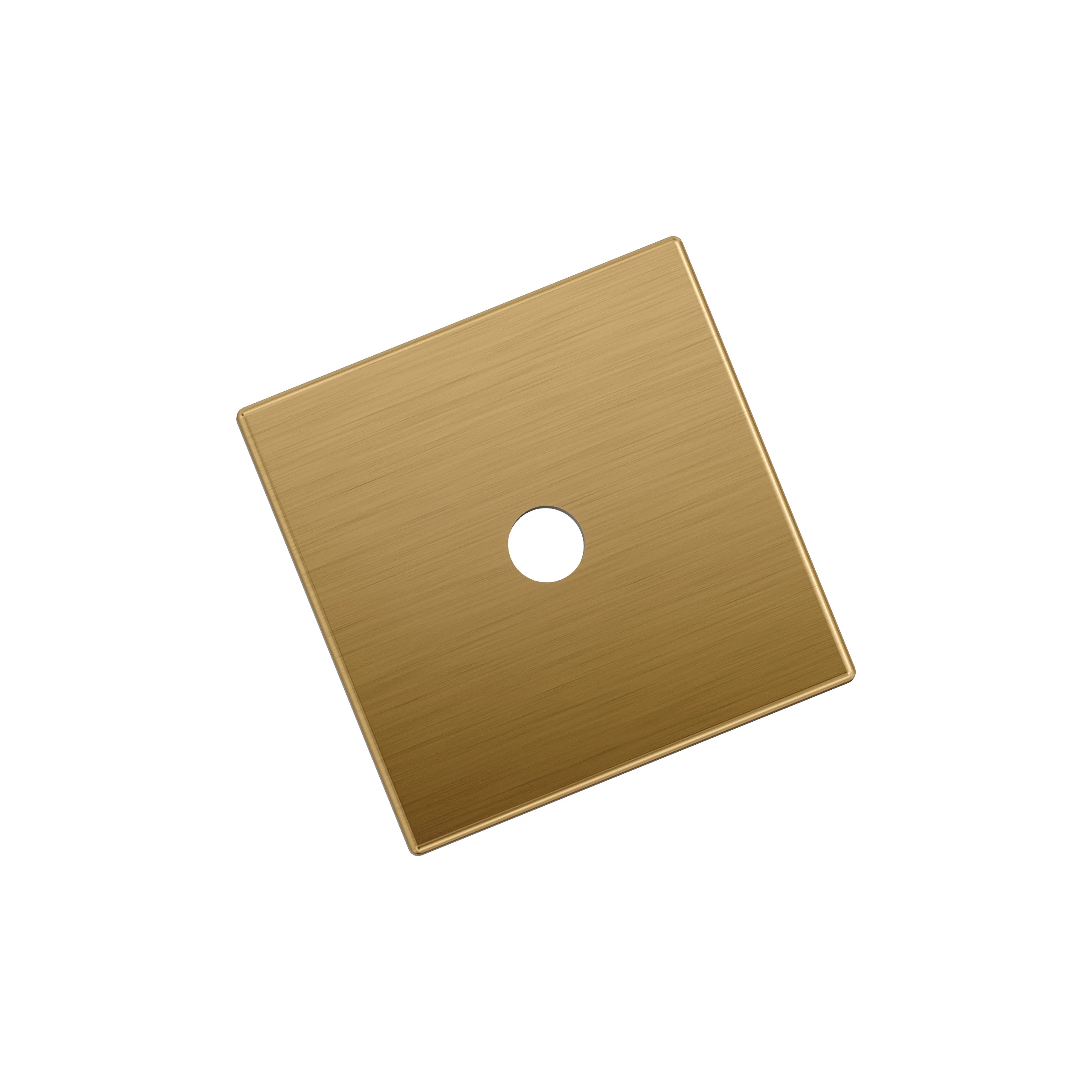 Amerock Ladera Backplate For Knob 1-3/16″ Length, Champagne Bronze